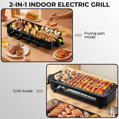 Electric Raclette Grill with 4 Pans