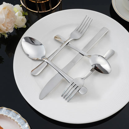 60-Piece Stainless Steel Flatware Set