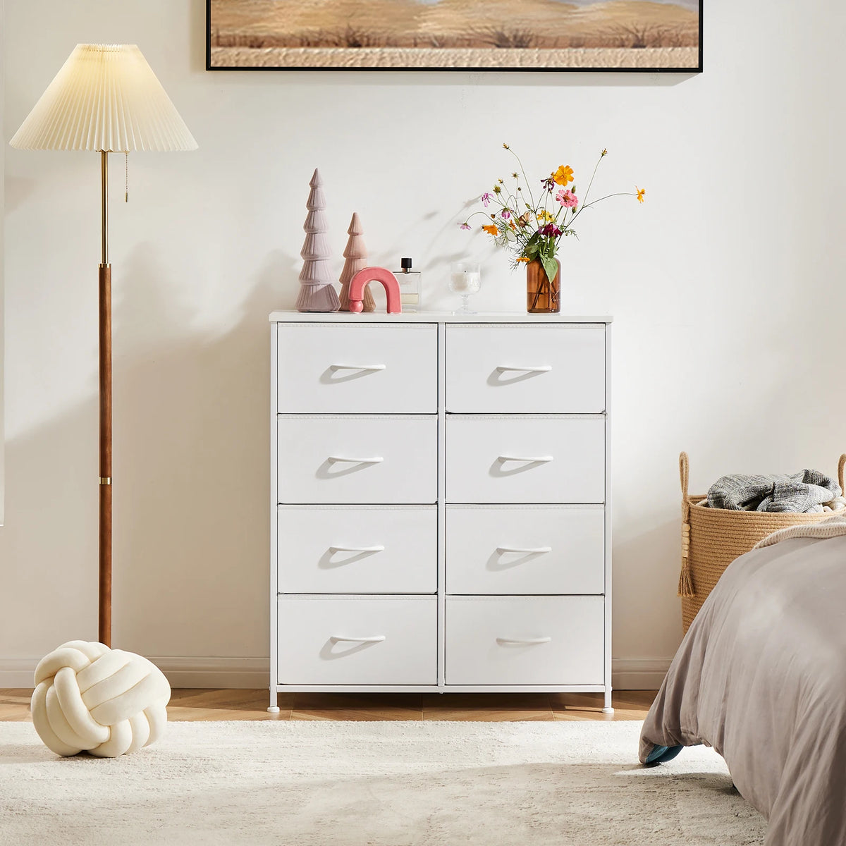 8-Drawer Fabric Dresser