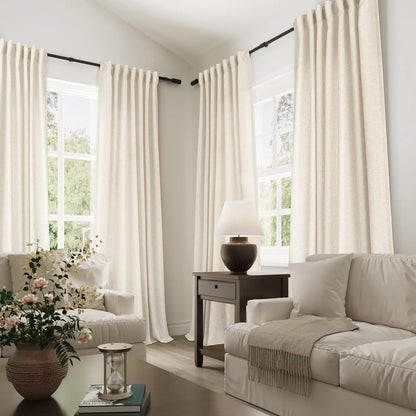 137.8-Inch Sheer Curtain