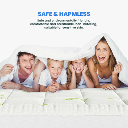 Bamboo Viscose Pillow Top Mattress Pad
