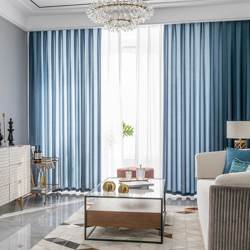 White Voile Sheer Curtains