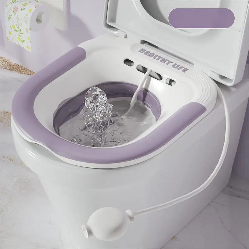 plegable baño de sitz
