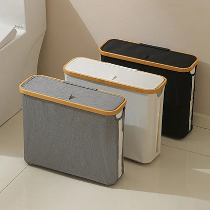 Toilet Paper Storage Basket with Lid