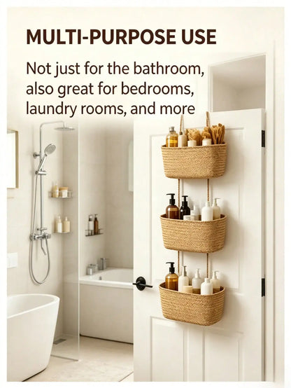 14-Inch Three-Tier Hanging Storage Basket