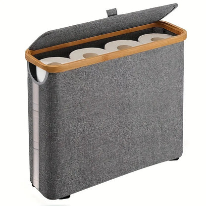 Toilet Paper Storage Basket with Lid