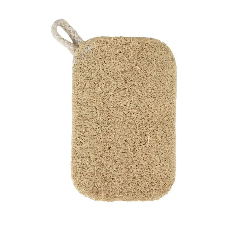 6-Piece Natural Loofah Sponge Set