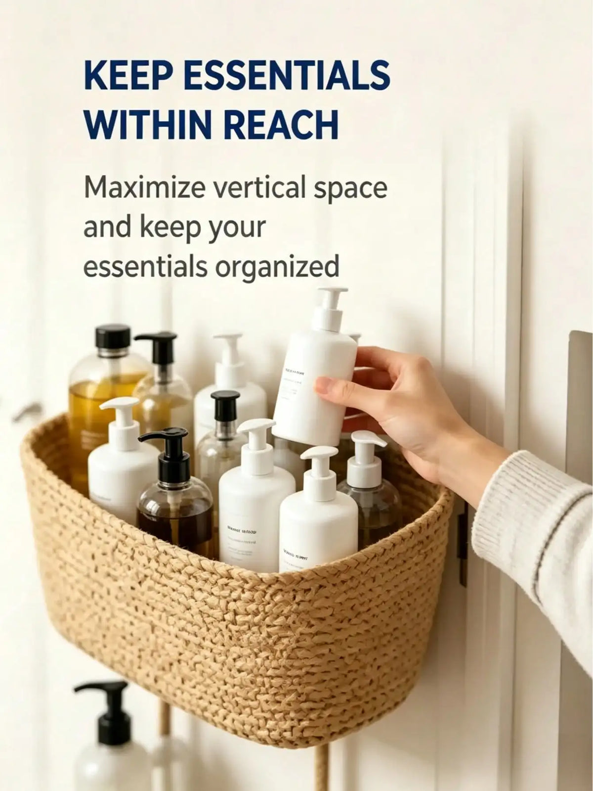 14-Inch Three-Tier Hanging Storage Basket
