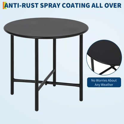 3-Piece Woven Patio Bistro Set