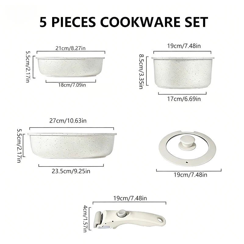 17-Piece Nonstick Cookware Set