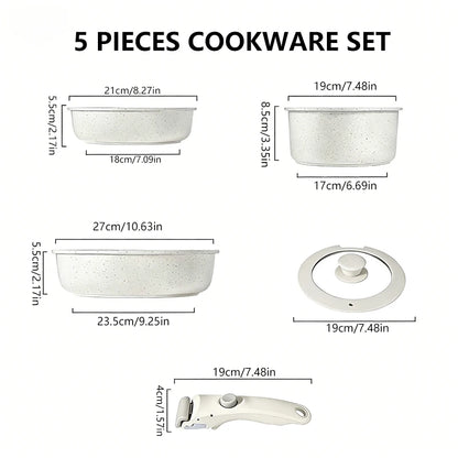 17-Piece Nonstick Cookware Set