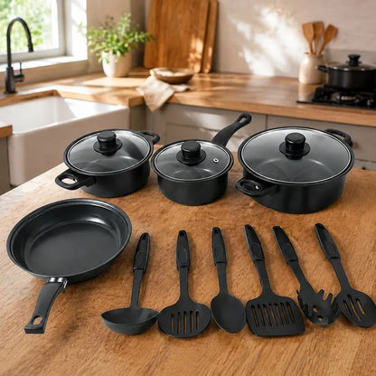 13-Piece Nonstick Induction Cookware Set