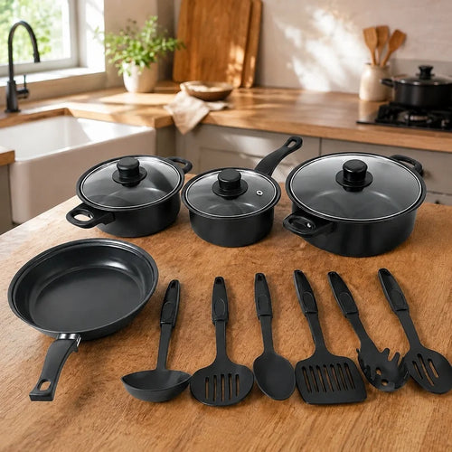 13-Piece Nonstick Induction Cookware Set