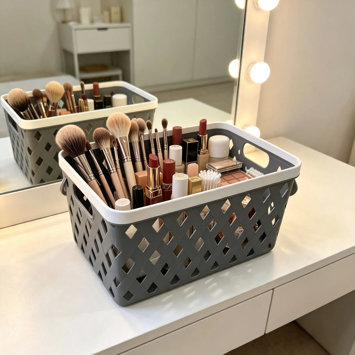 4-Piece Stackable Storage Basket Set