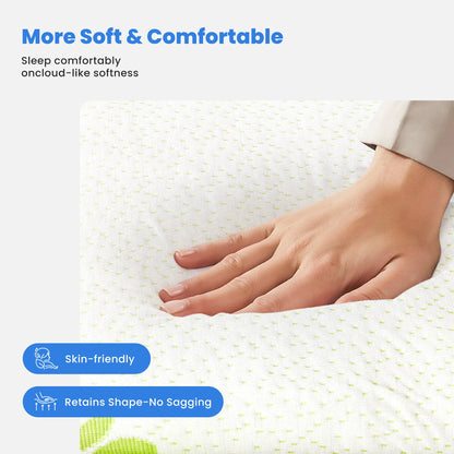 Bamboo Viscose Pillow Top Mattress Pad