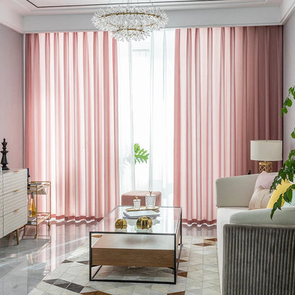 White Voile Sheer Curtains