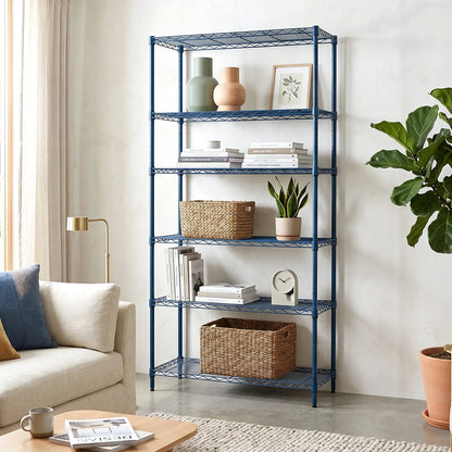 5-Tier Adjustable Metal Storage Shelves
