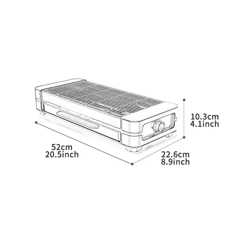 Stainless Steel Electric Grill