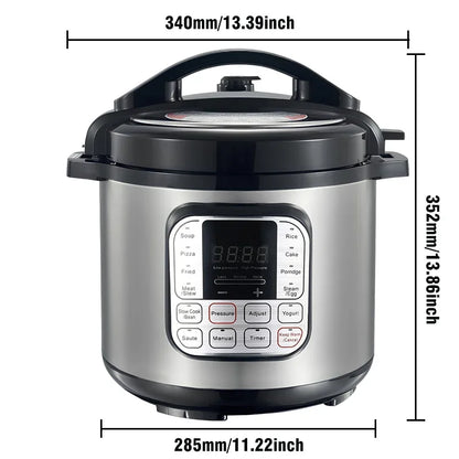 5L Stainless Steel Electric Pressure Cooker