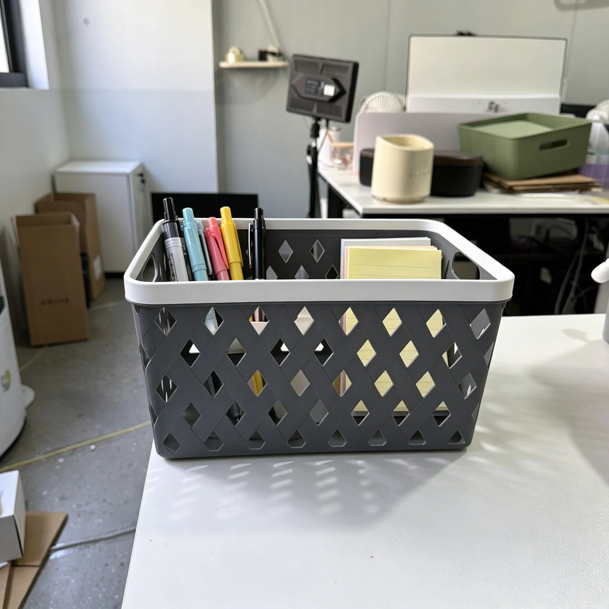 4-Piece Stackable Storage Basket Set