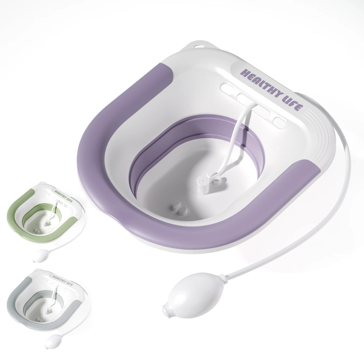 plegable baño de sitz