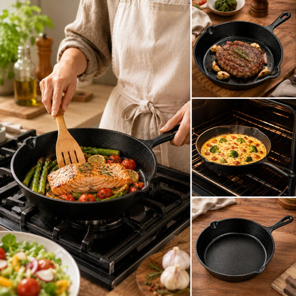3-Piece Cast Iron Skillet Set