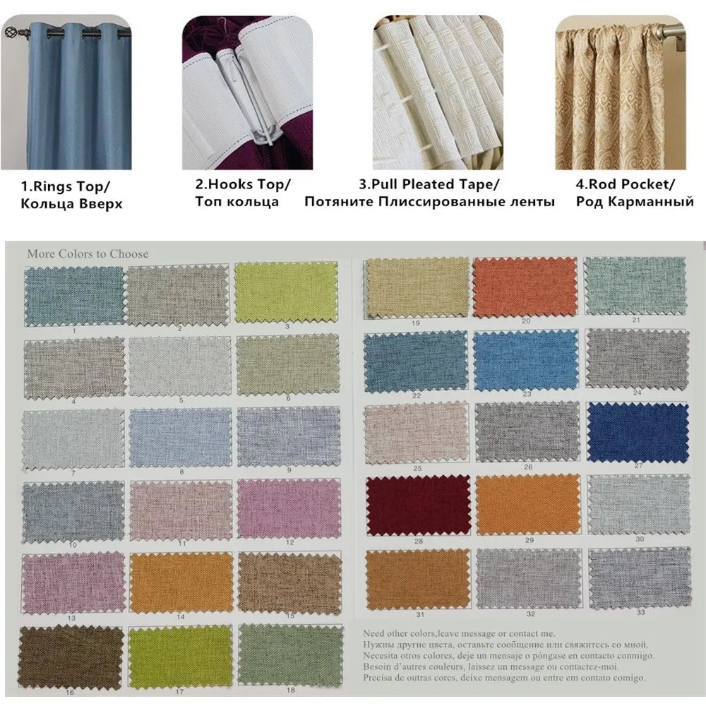 122-Inch Blackout Curtain