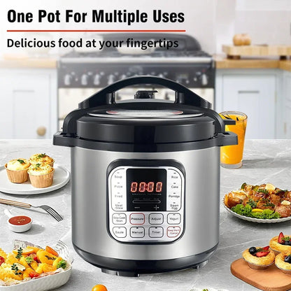 5L Stainless Steel Electric Pressure Cooker