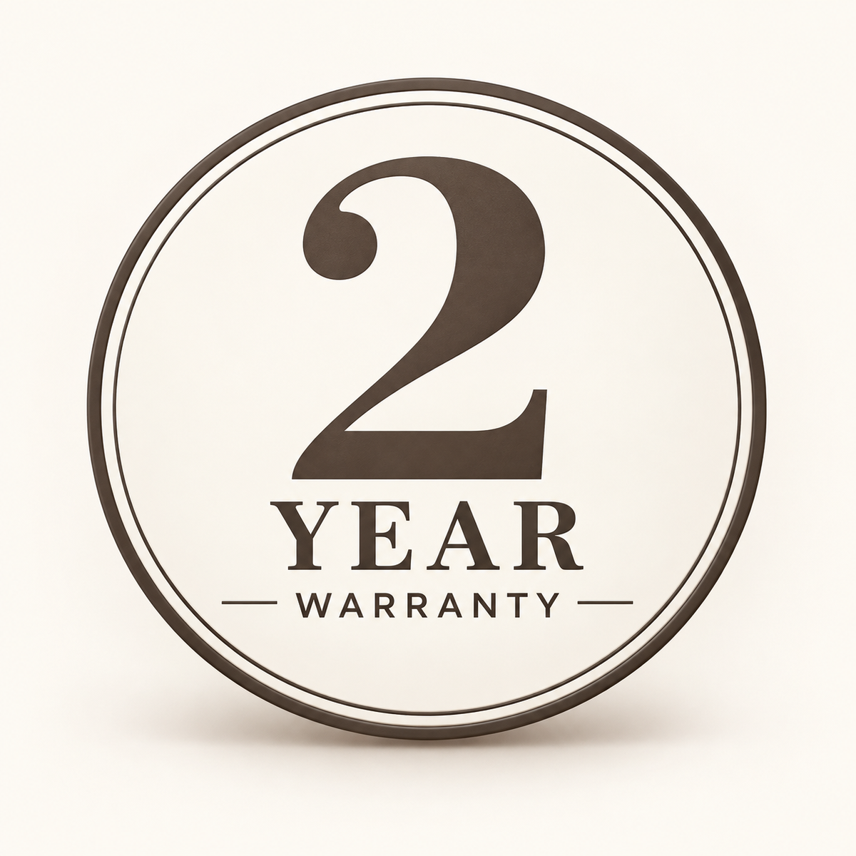 2-Year Warranty