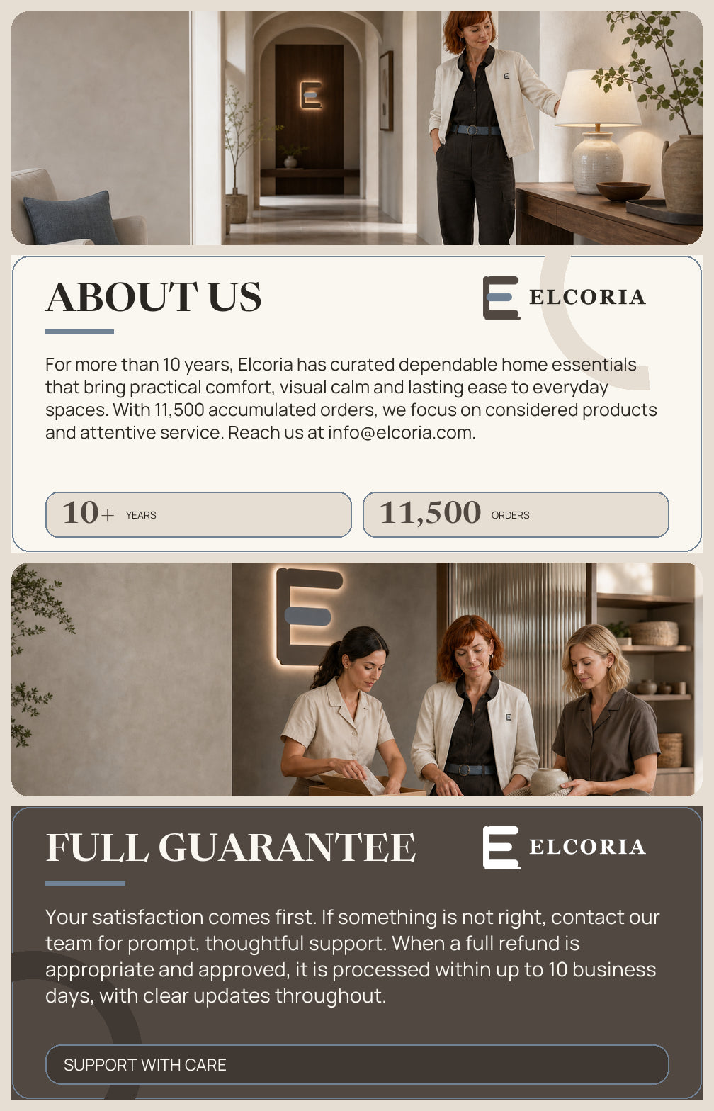 Elcoria service commitments mobile